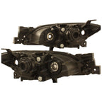 Headlights Pair for Mazda 3 4-Door Sedan Left Right (2003-2009)