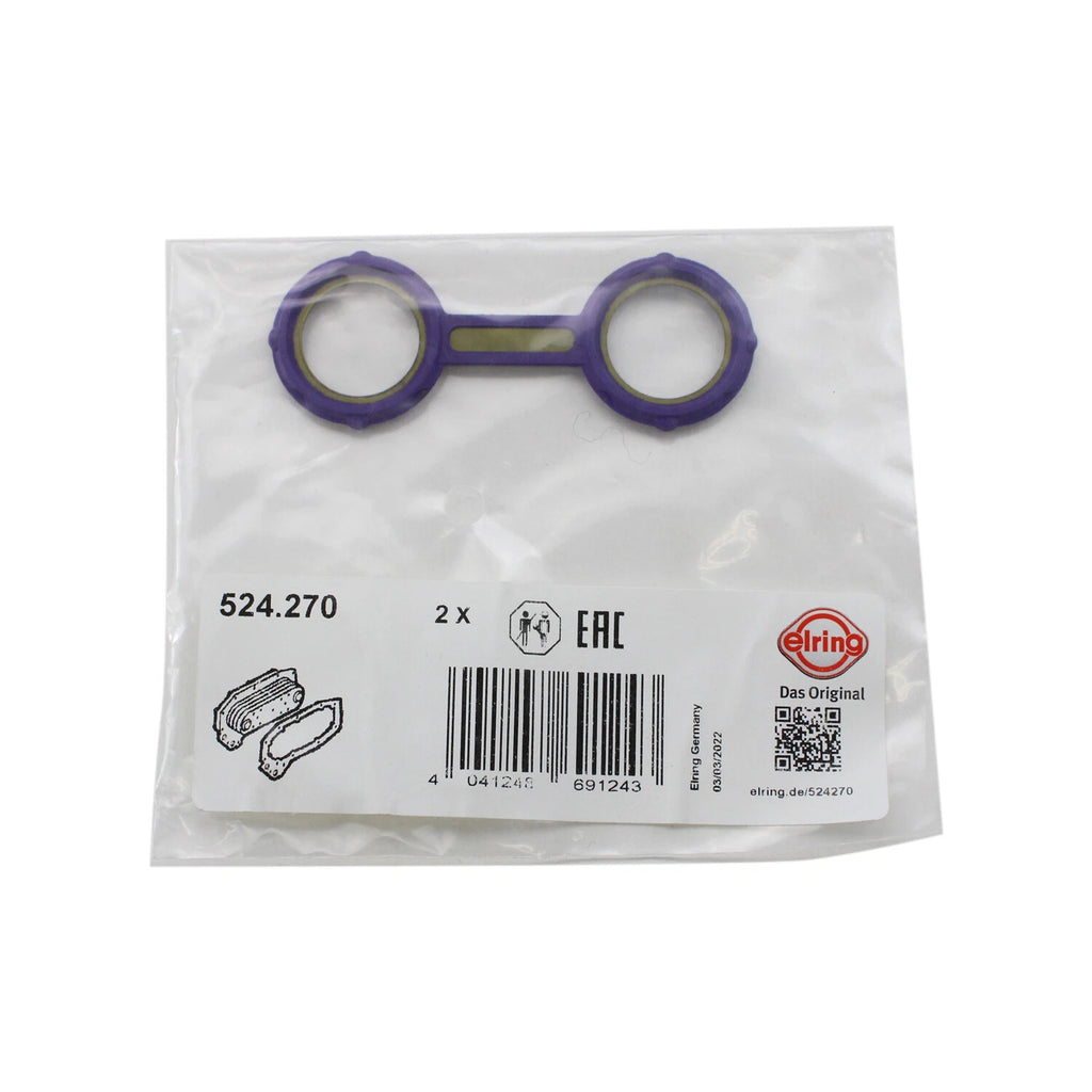Elring Engine Oil Cooler Seal 524.270 for Dodge Freightliner Jeep (2007–2016)