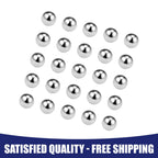 Set of 25 Precision Balls 4mm Solid Steel G10 for Ball Bearing Wheel