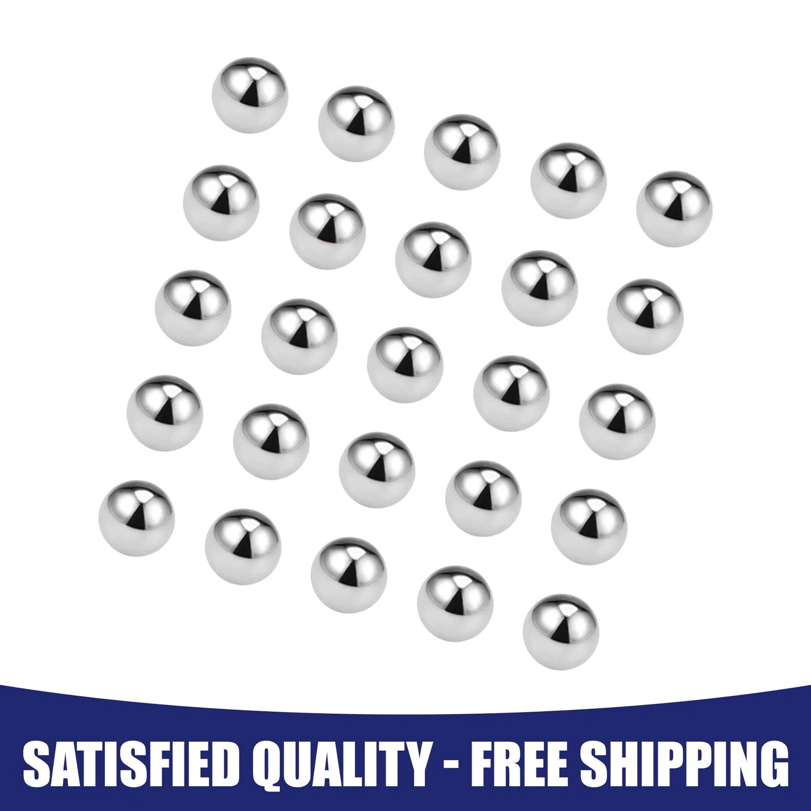 Set of 25 Precision Balls 4mm Solid Steel G10 for Ball Bearing Wheel