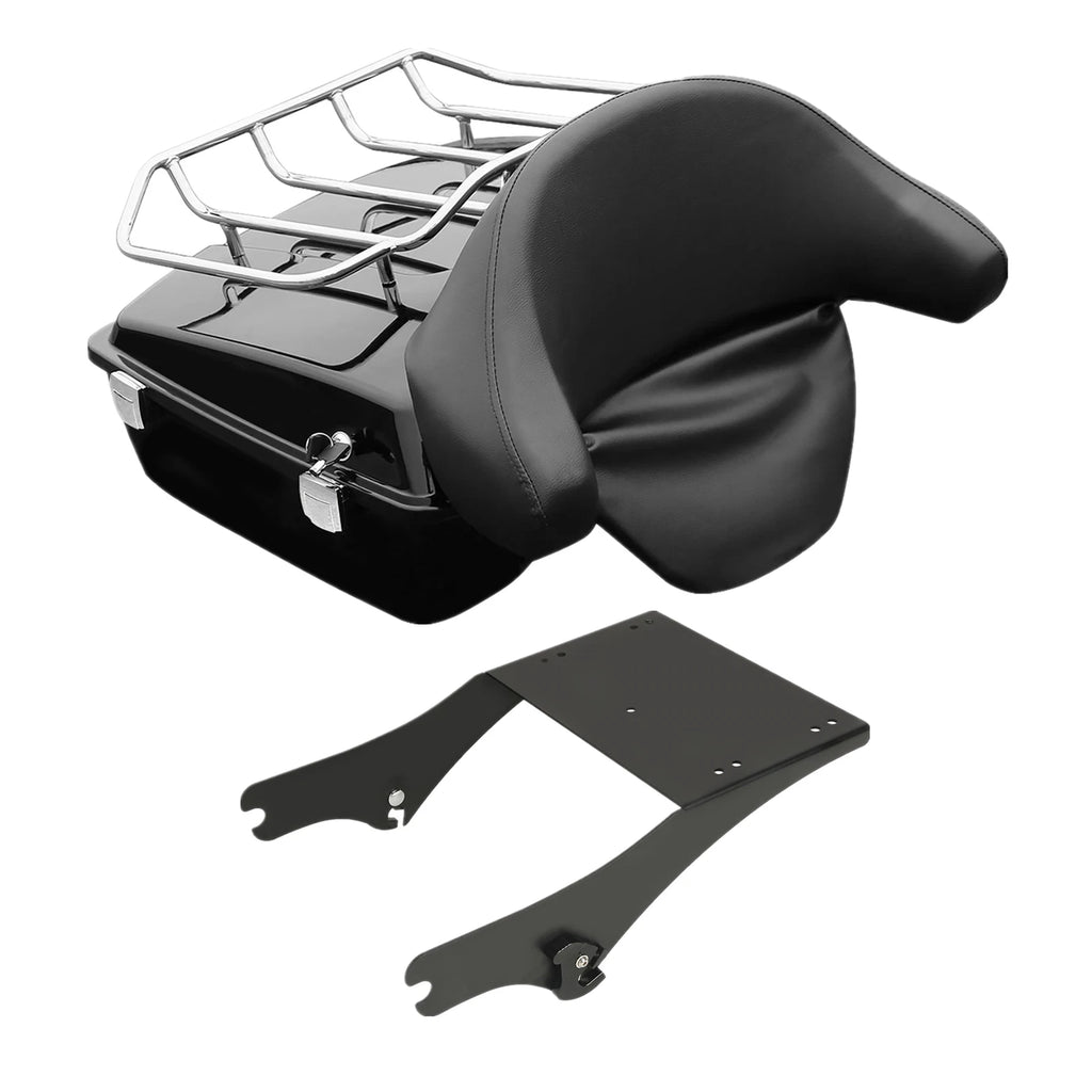 Chopped Trunk Mount Rack for Harley Touring Electra Road Glide King (1997–2008)