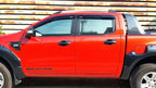 Matte Black Door Handle Cover Trim for Ford Ranger (2012-2018)
