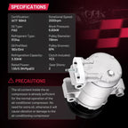 A/C Compressor & Clutch for Ford Fairlane (1958–1966)
