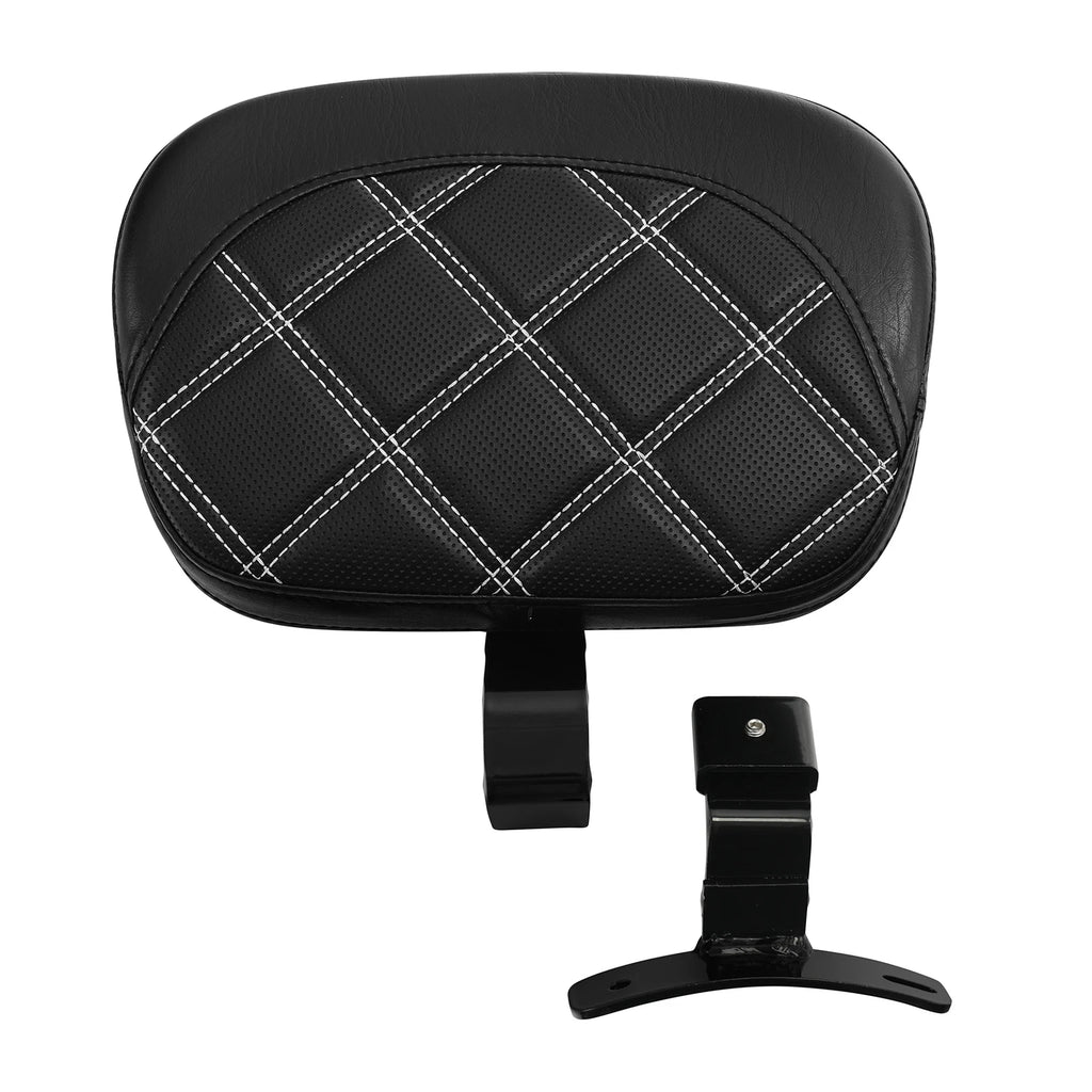 Front Rider Driver Backrest Pad for Harley Touring Road Glide (2009–2023)
