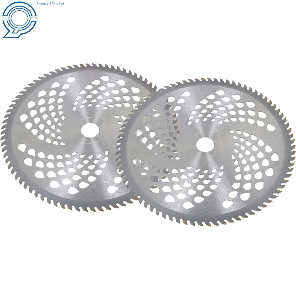 Set of 4 Carbide Tip Brush Blades for Cutter Trimmer 10"