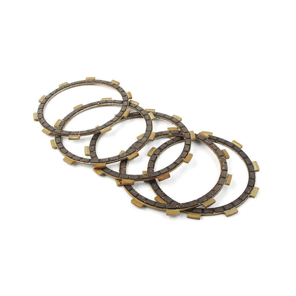 Set of 5 Clutch Friction Discs for Yamaha CT1 AT1 AT2 DT100/125 DT175 (1968–1979)