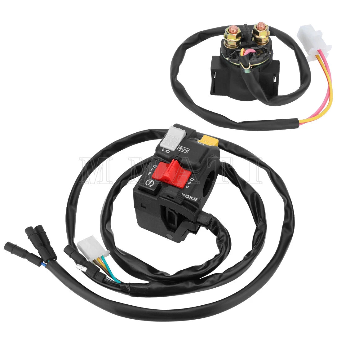 Handlebar Kill Switch & Starter Relay for Honda TRX300 TRX300FW (1990–1995)