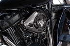 S&S Stealth Teardrop Air Cleaner for Harley M8 (2017–2025) Lava Chrome