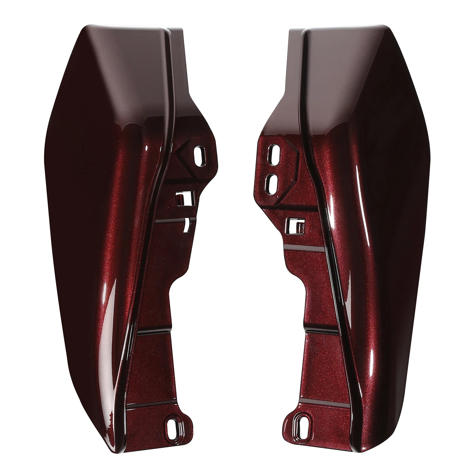 Mid-Frame Air Deflectors for Harley Street Glide (2009–2024) 22 Twisted Cherry