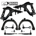 10pc Control Arms Sway Bars Tie Rods Kit for Chevy GMC