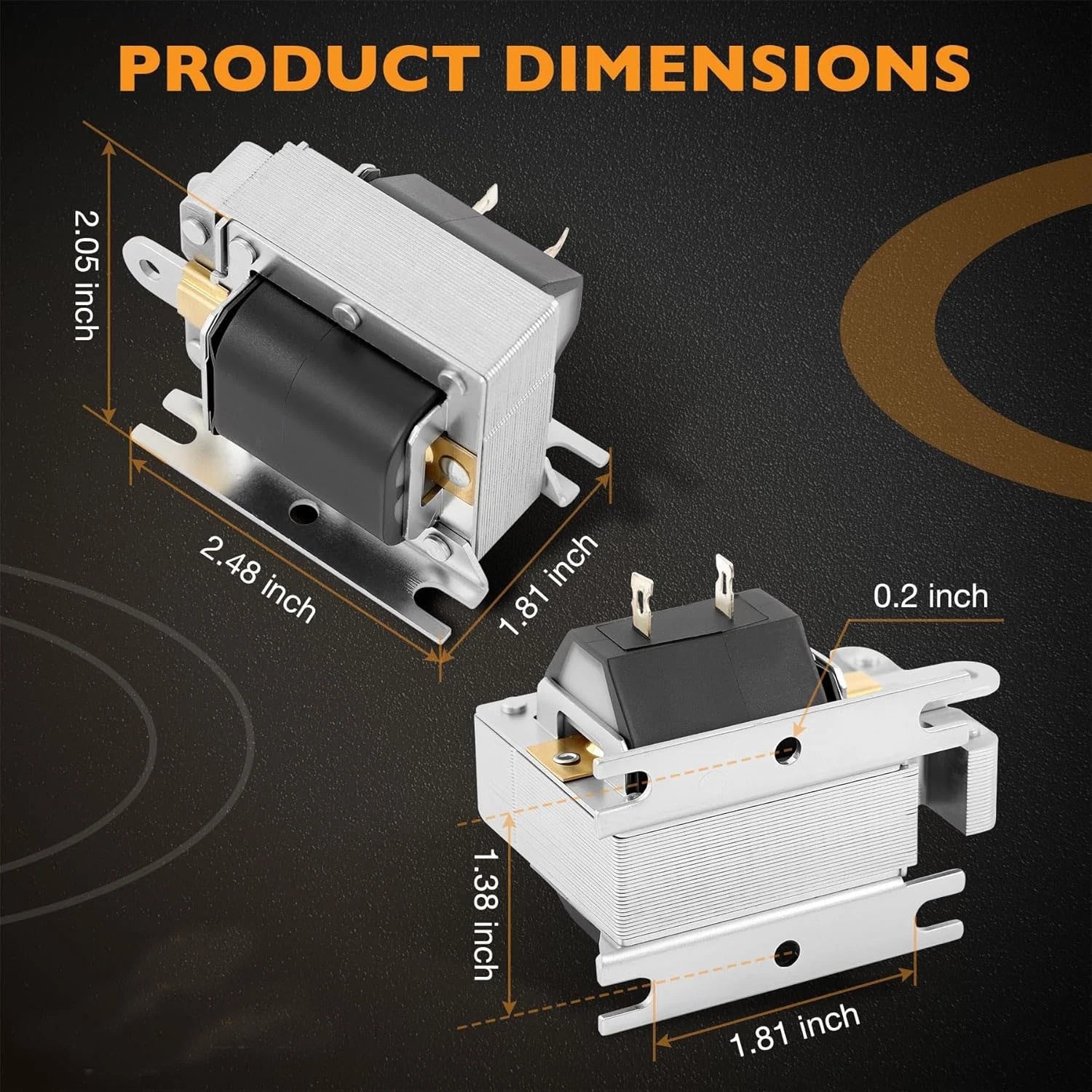 2X Laminated Pull Solenoid for WoodMaster Boilers (2005-2005)