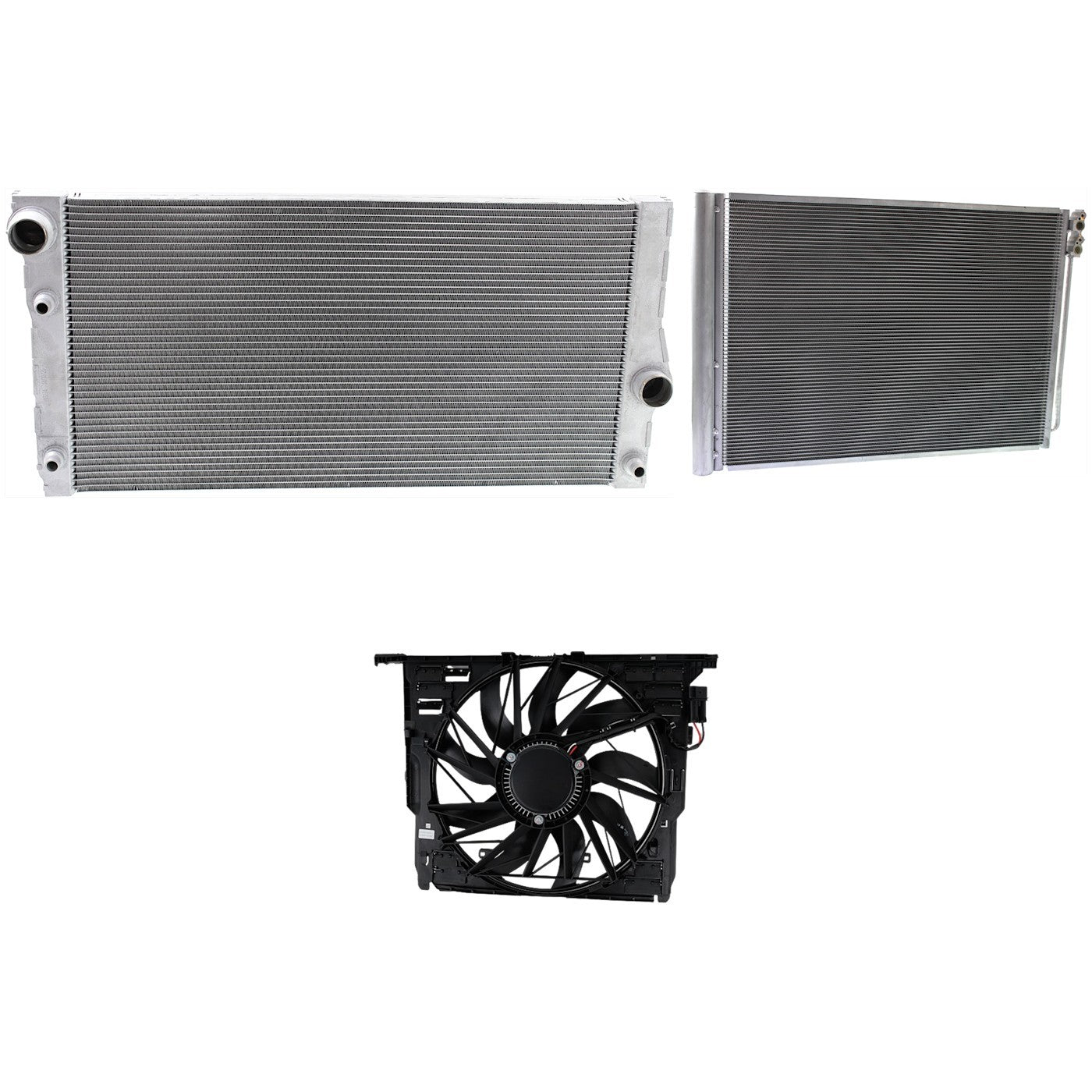 A/C Condenser for BMW 535i GT, 740Li, 740i (2011–2012)