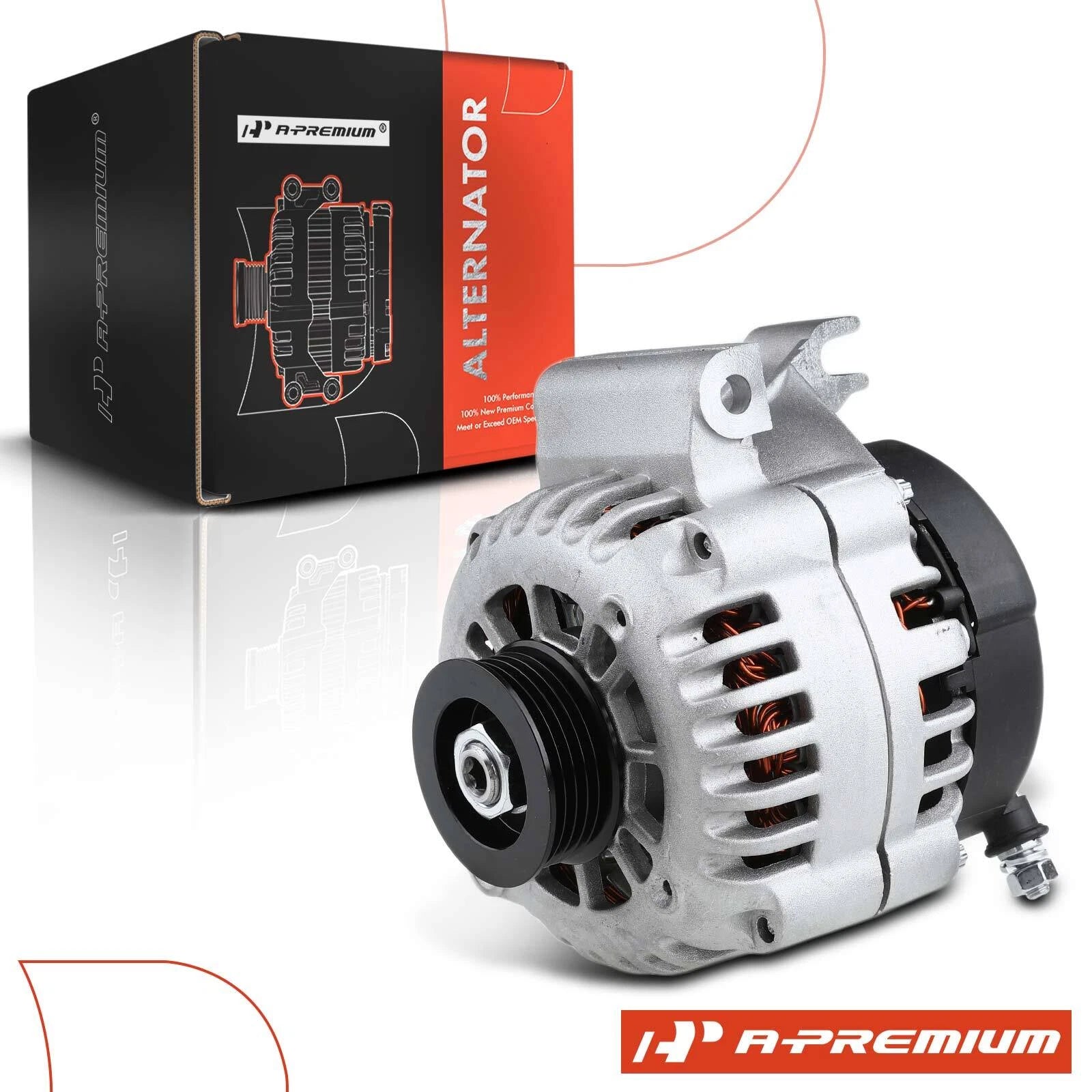 Alternator for Chevy Malibu, Pontiac Grand Am, Olds Alero (1997–2001)