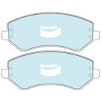 4WD Front Disc Brake Pads Set for Jeep Cherokee KJ (2002-2008)