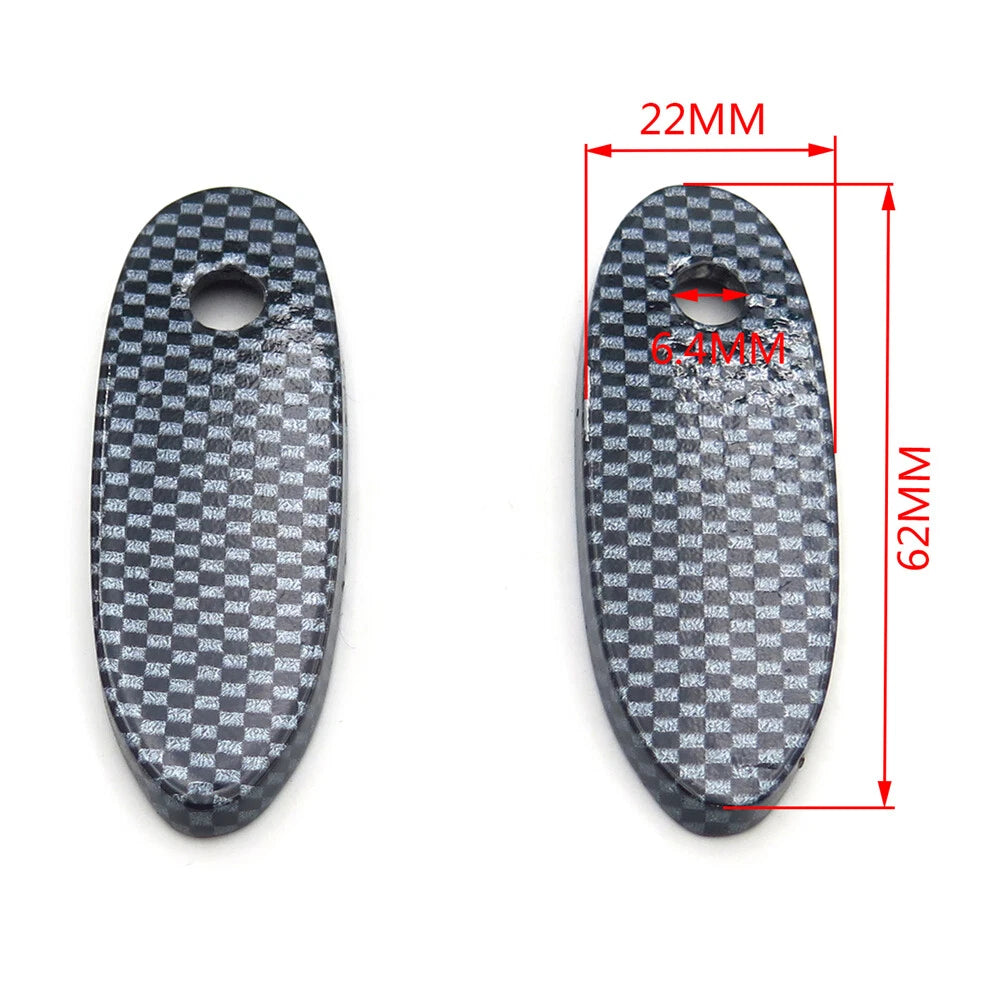 Mirror Block Off Base Plates for Suzuki GSX-R 600 750 1000 1100 (NOLOGO)