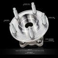 Set of 2 Wheel Bearing & Hub Assembly for Ford Edge Lincoln MKX (2007–2010)