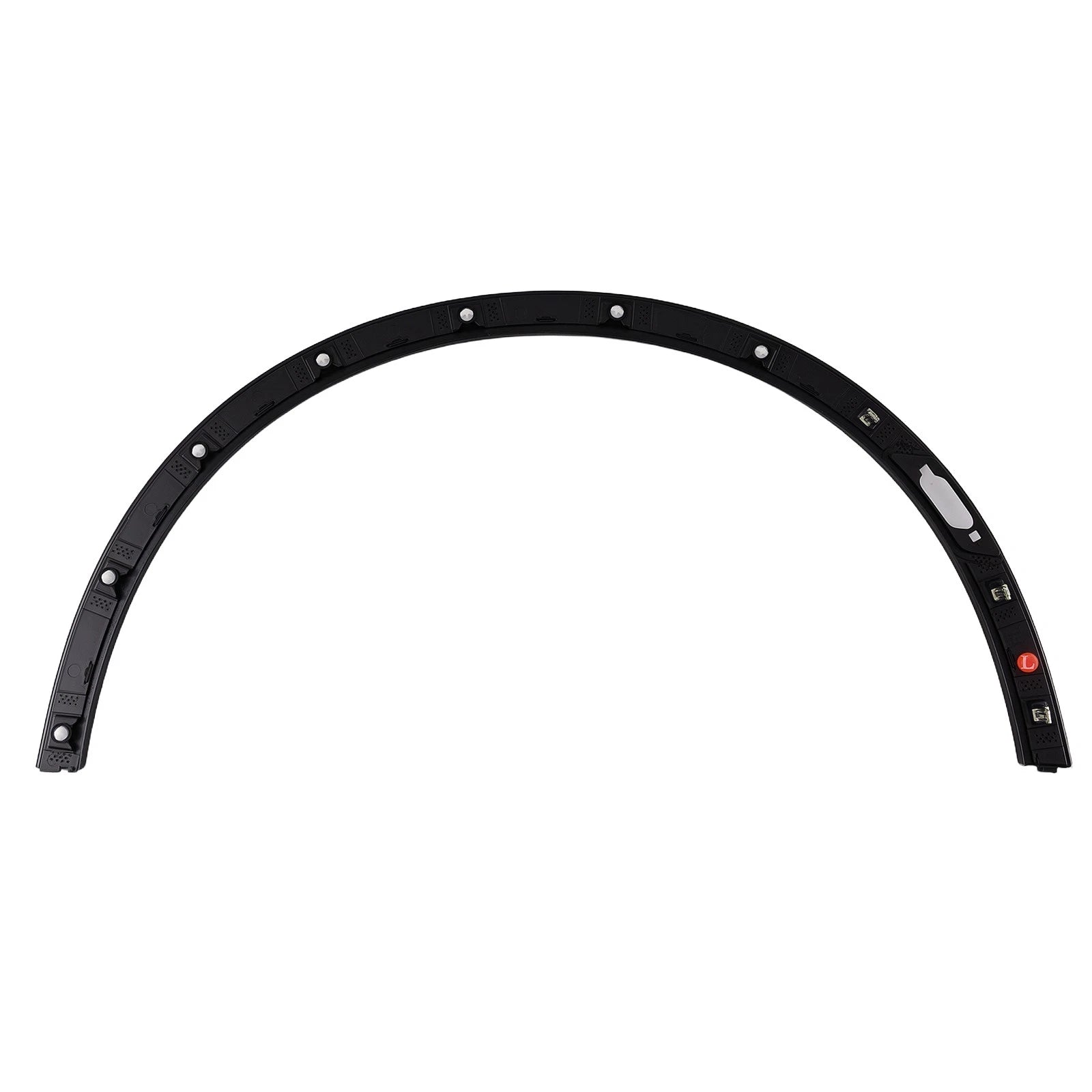 Driver Left Front Fender Flare for Cadillac XT5 (2017–2024) Black