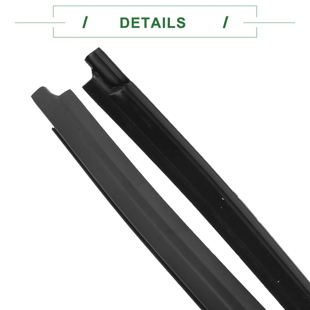2X Front Left & Right Weatherstrip Window Seal for Toyota Hilux Vigo (2005–2014)