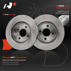 Front Disc Brake Rotors for Nissan Versa (2012-2019)