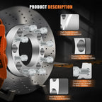 2X 1.5" Wheel Spacers for Ford F-250 F-350 Super Duty (1999–2002)
