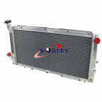 Aluminum Radiator + Fan for Subaru Leone L Series Wagon 1.6L 1.8L (85-94)