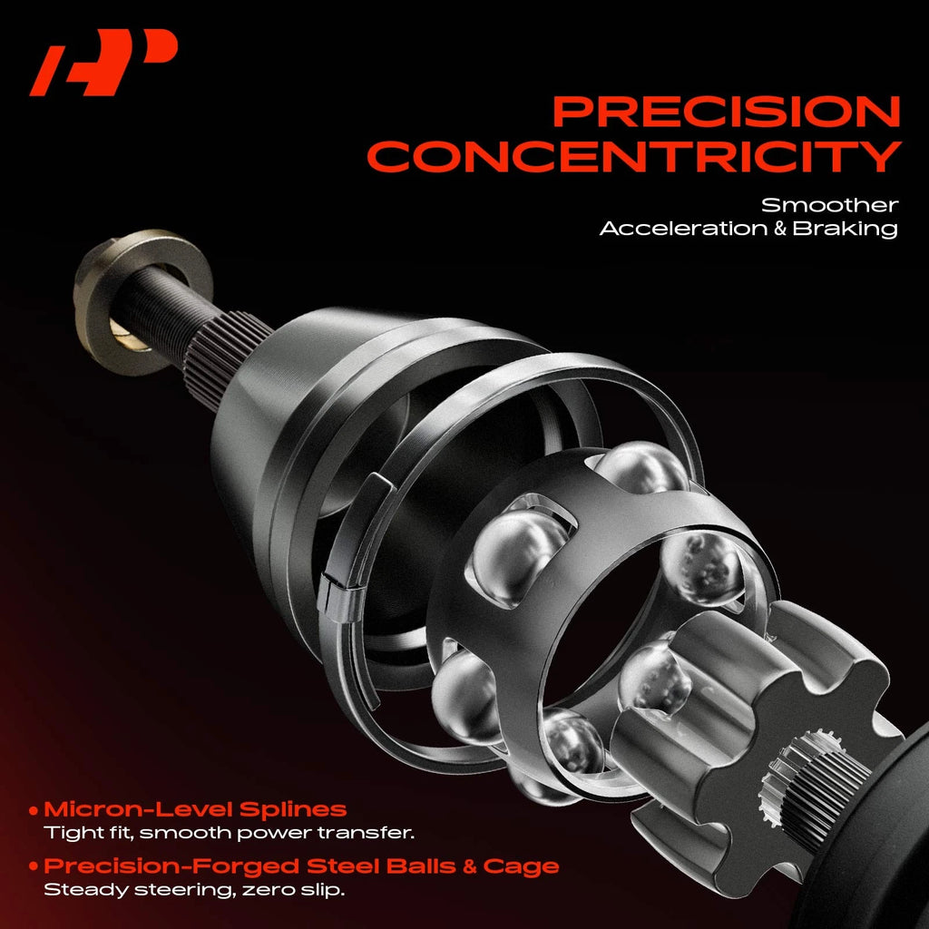 Front Driver Side CV Axle Assembly for Ford Focus (2012-2018)