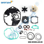 Lower Unit Gasket Kit for Yamaha Outboard 2T 75-90-115-130HP (6EK-W0001-20-00)