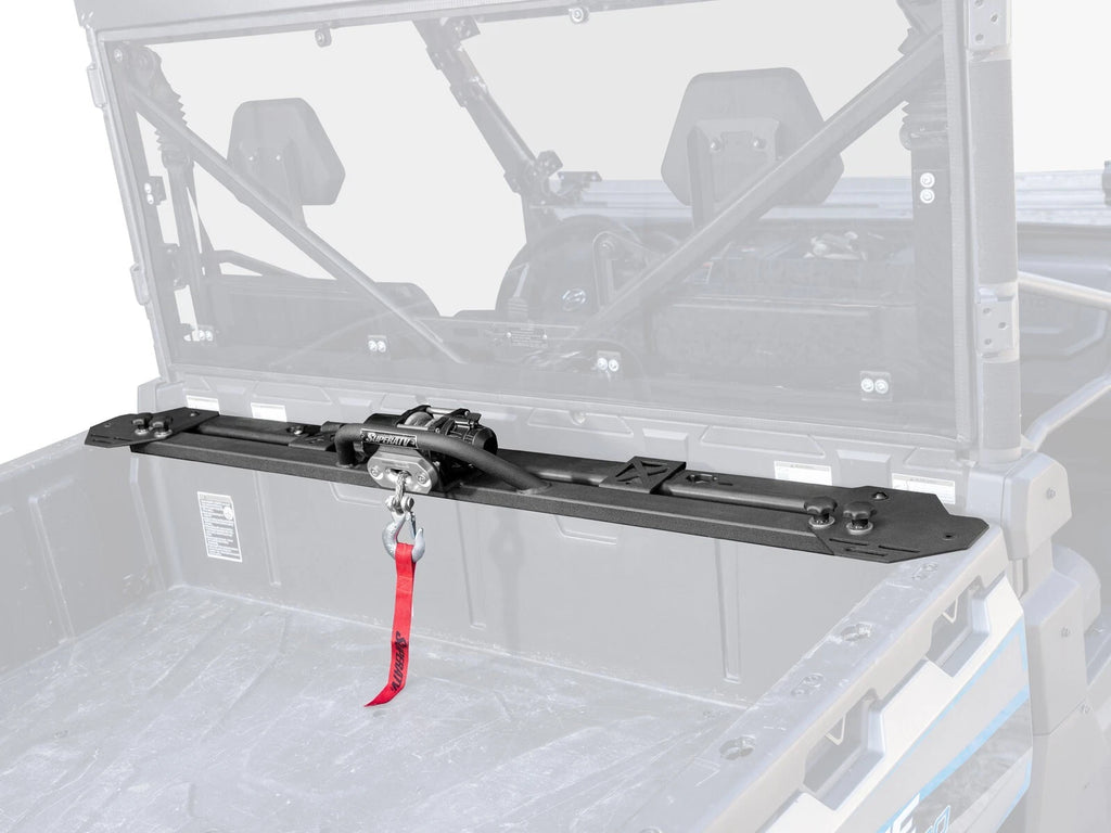 SuperATV Bed Winch for CFMoto UForce 1000 (2019–2023) - 2 Cube Lights