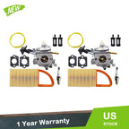 2X Carburetor for BR500 BR550 BR600 Backpack Leaf Blower (YYYY–YYYY)