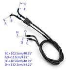 Throttle Cable for Yamaha MT-09 MT09 (2014–2017) Black