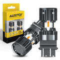 2X Amber 3157 LED Turn Signal Light Bulb for Various Vehicles (Error Free)