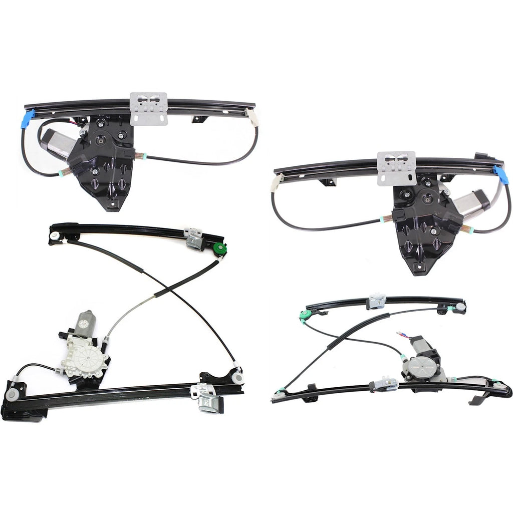 Power Window Regulator Set for Freelander (2002–2005) 4-Pcs