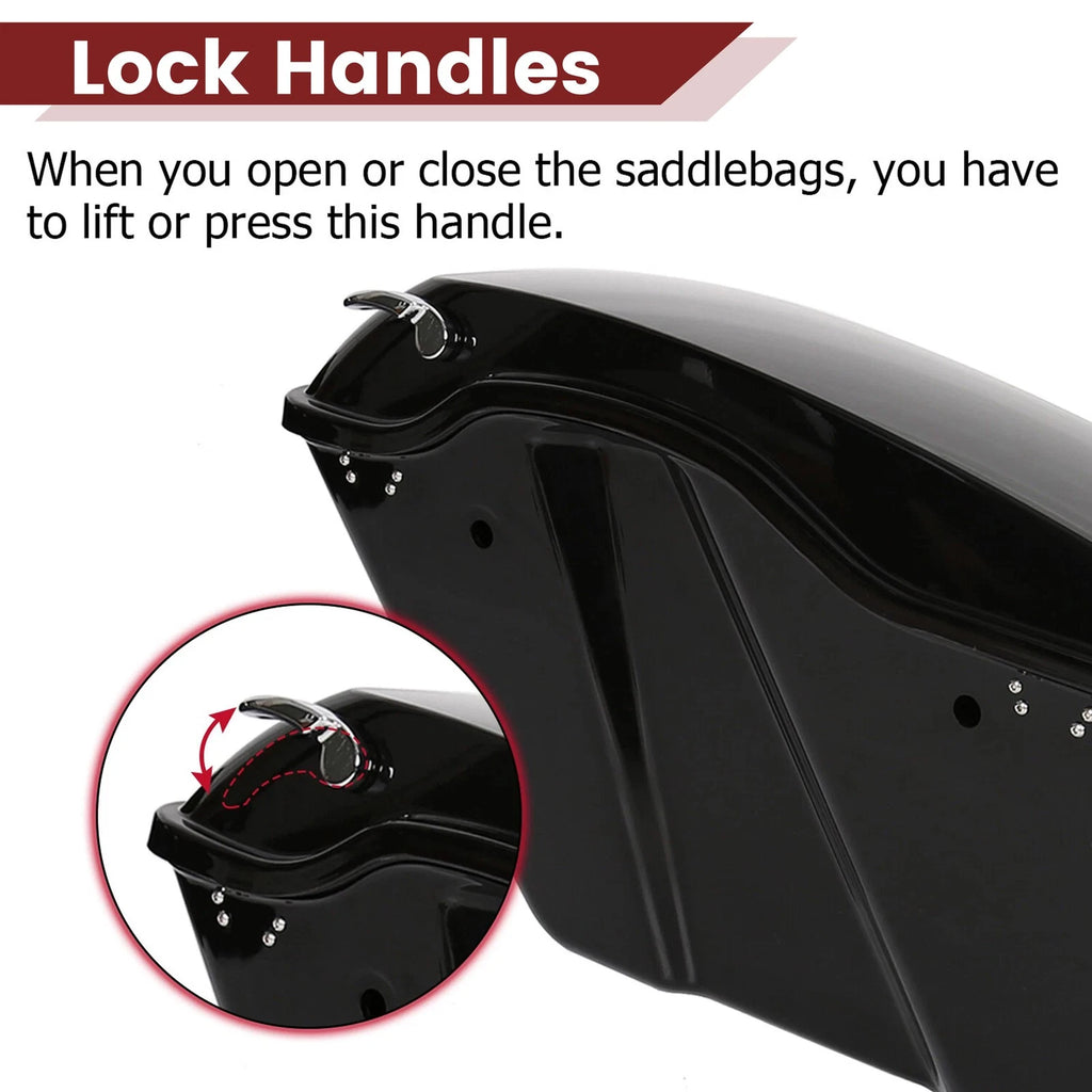 Saddlebag Conversion Brackets for Harley Sportster (2004–2014)