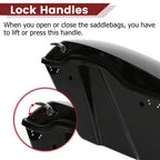 Saddlebag Conversion Brackets for Harley Sportster (2004–2014)