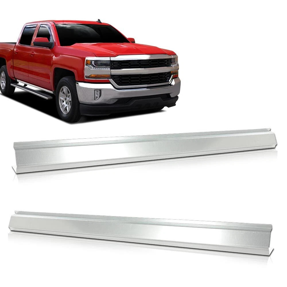 Rocker Panels for Chevy Silverado GMC Sierra Crew Cab (2014–2018)