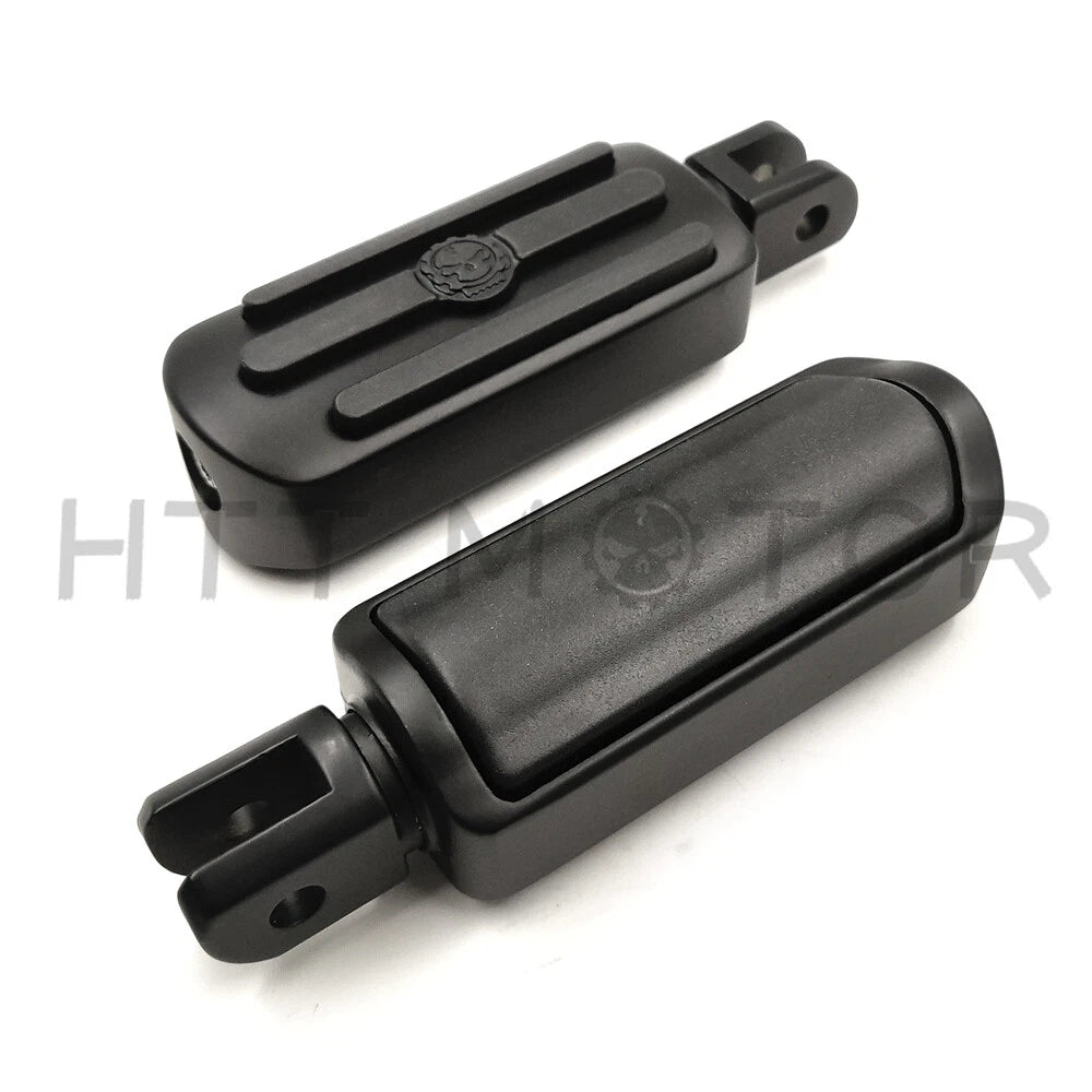 Groove Gear Skull Footpegs for Harley FXBB FXBR FXBRS FXLR (2018–2023)