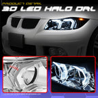 LED Swoosh-Halo Projector Switchback Headlight for BMW 3-Series (2009–2012)