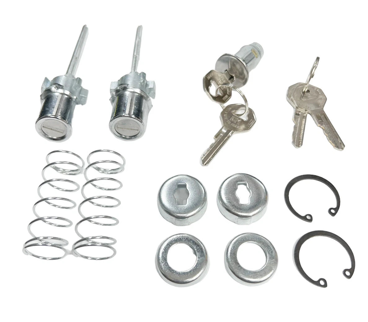 Ignition Cylinder and Door Lock Set Replacement for Chevy Truck (1960–1966)