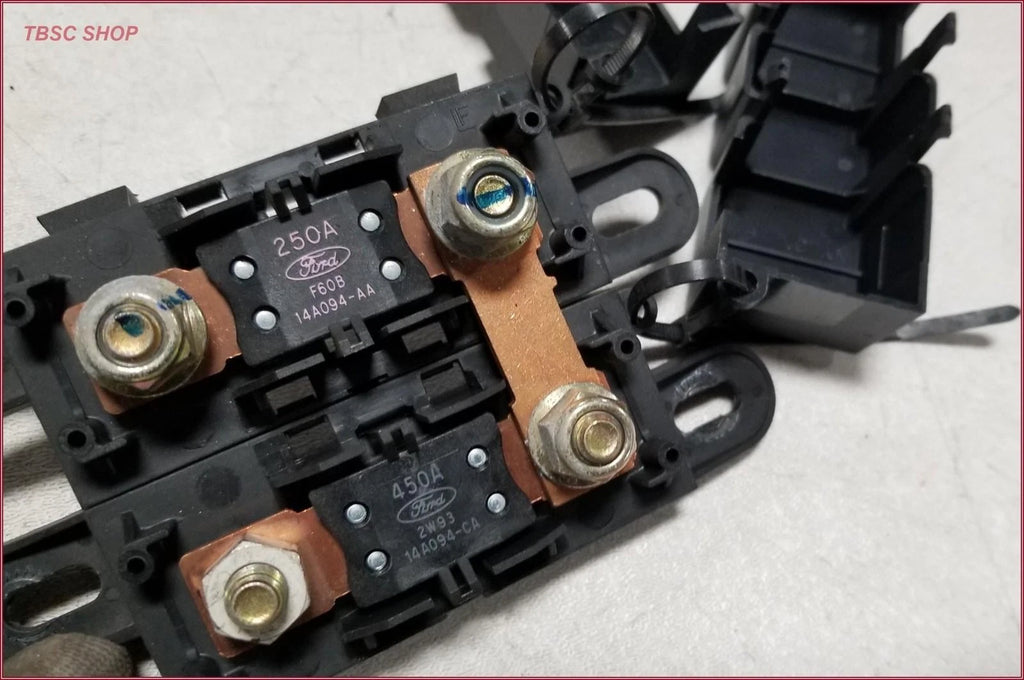 Set of 2 Battery Fuse Relay 250 Amp 450 Amp for Jaguar S-Type (2005–2008)
