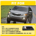 Set of 4 Inside Interior Door Handles for Kia Sorento (2011–2015) PY