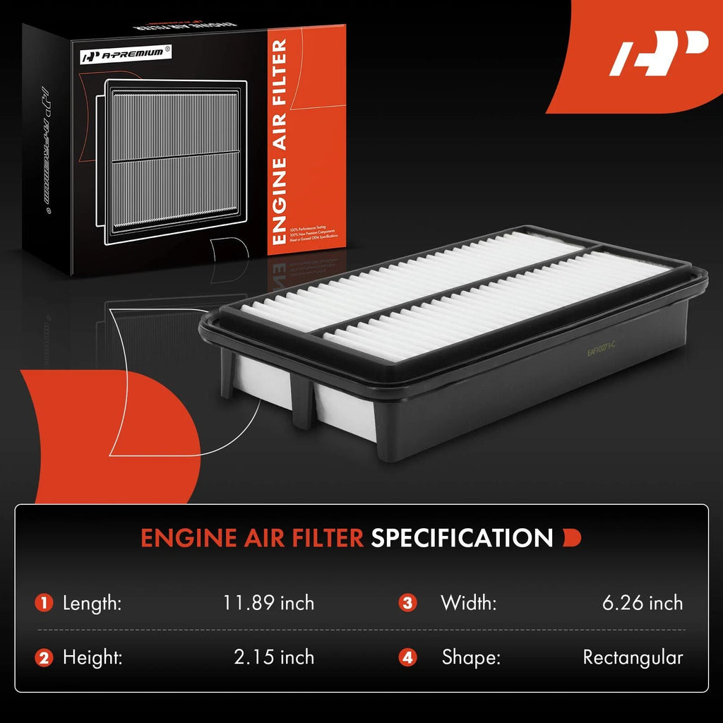2X Engine Air Filter for Kia Sedona (2006–2012) & Hyundai Entourage (2007–2010)