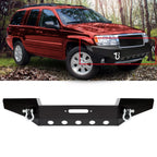 Winch Plate for Jeep Grand Cherokee WJ (1999–2004) Steel Black