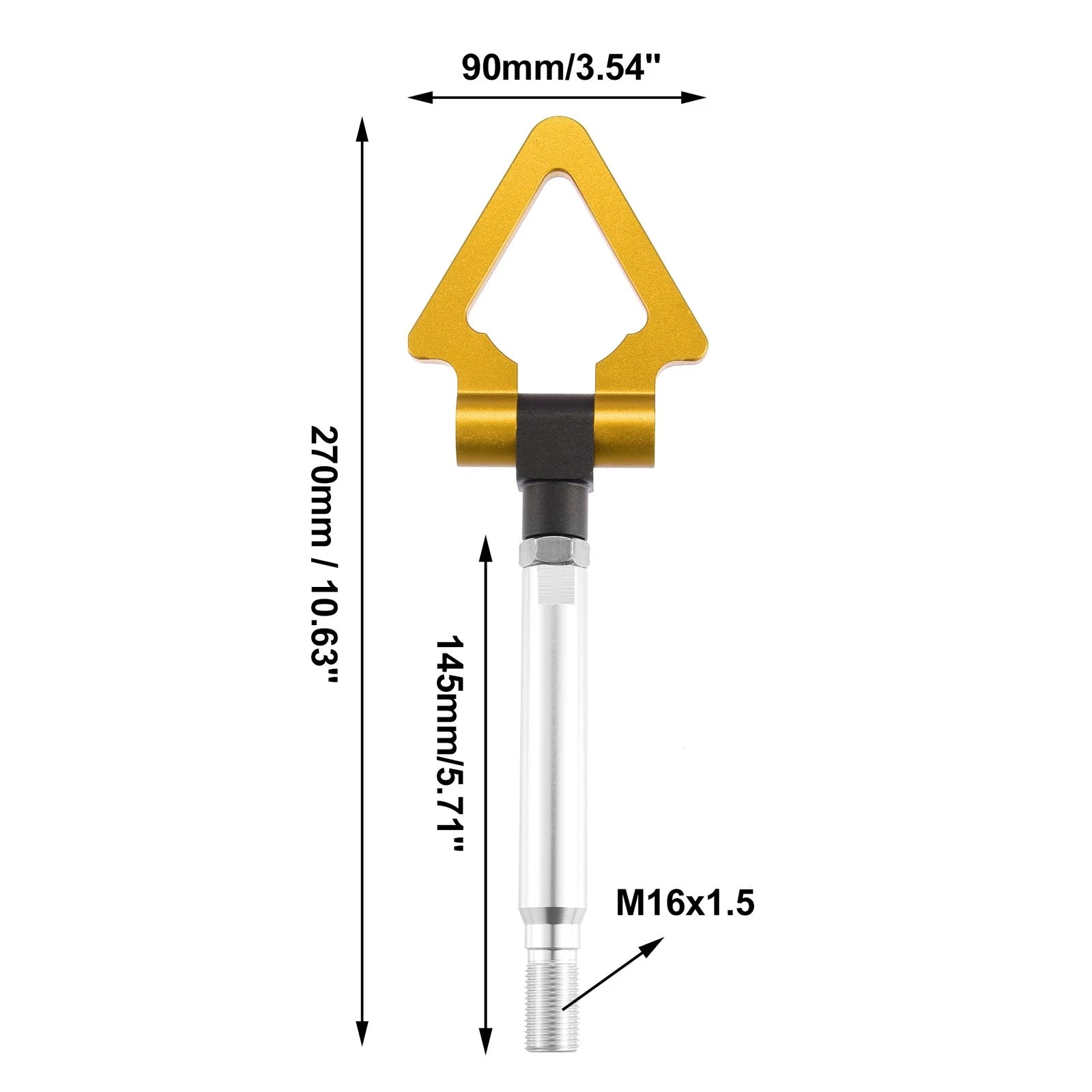 Front Bumper Trailer Tow Hook Screw for Subaru BRZ (2013–2021)