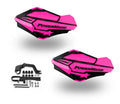 Powermadd Sentinel Handguards for Snowmobile (Stealth, Pink)