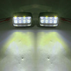 Motorcycle Front Headlight Fog Lights 8-LED for UTV ATV