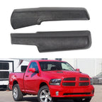 Pair Black Tow Mirror Cover Caps for Dodge RAM (2011–2019)