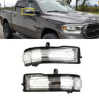 2 x Wing Mirror Light Turn Signals for Dodge RAM 1500 DT (2019–2022)