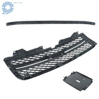 Front Grille with Hood Molding Trim for Silverado 2500HD 3500HD (2011-2014)
