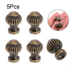 5Pc Antique Bronze Knob Pull Handle for Drawer Cabinet Cupboard (N/A)