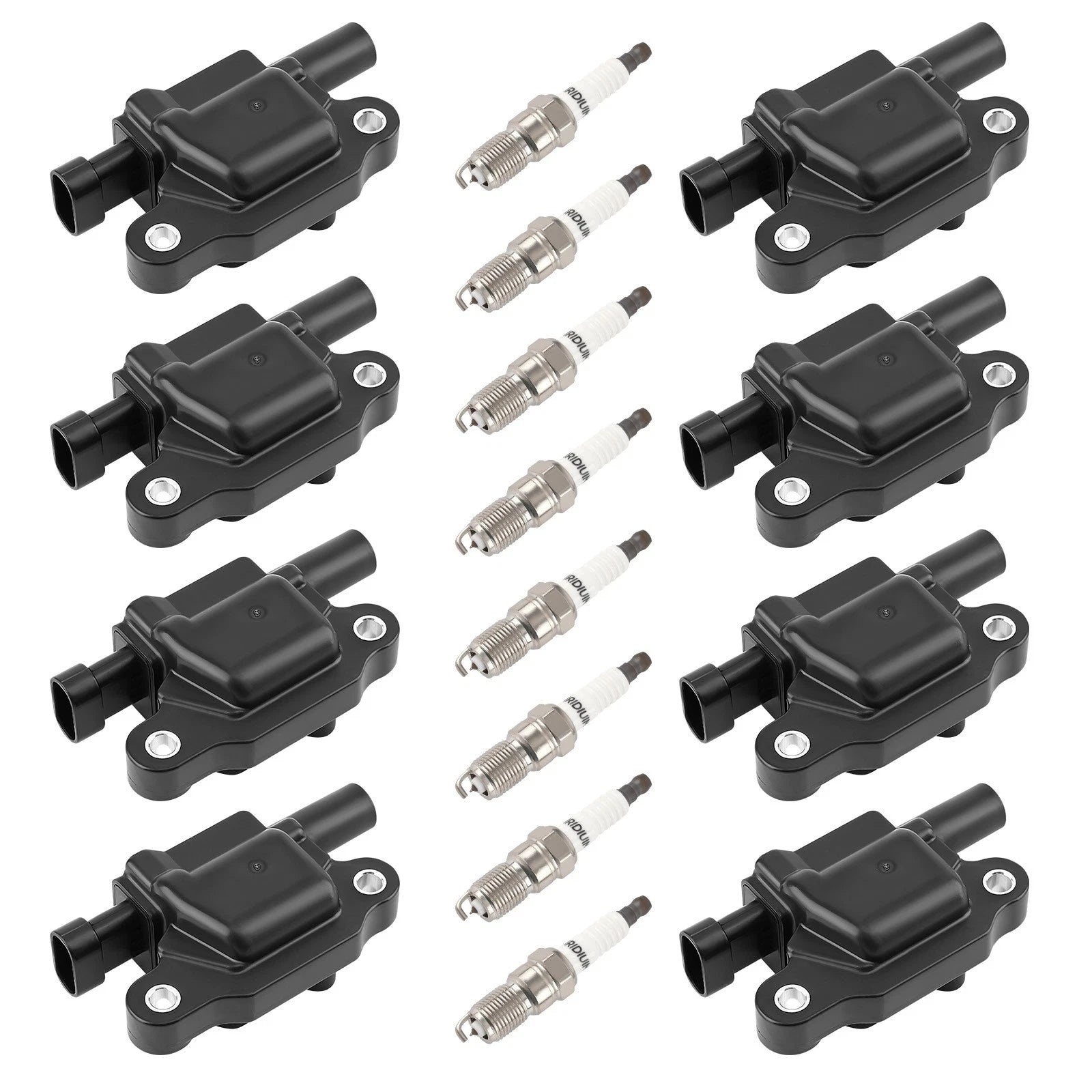 Ignition Coil Set with Plugs for GMC Envoy Chevrolet Trailblazer EXT (2002–2009)